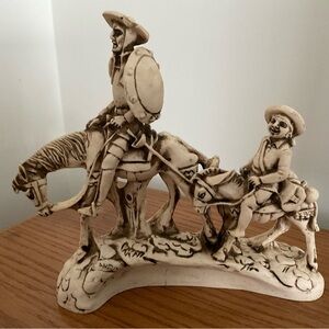 Mexican Don Quixo horse figurine